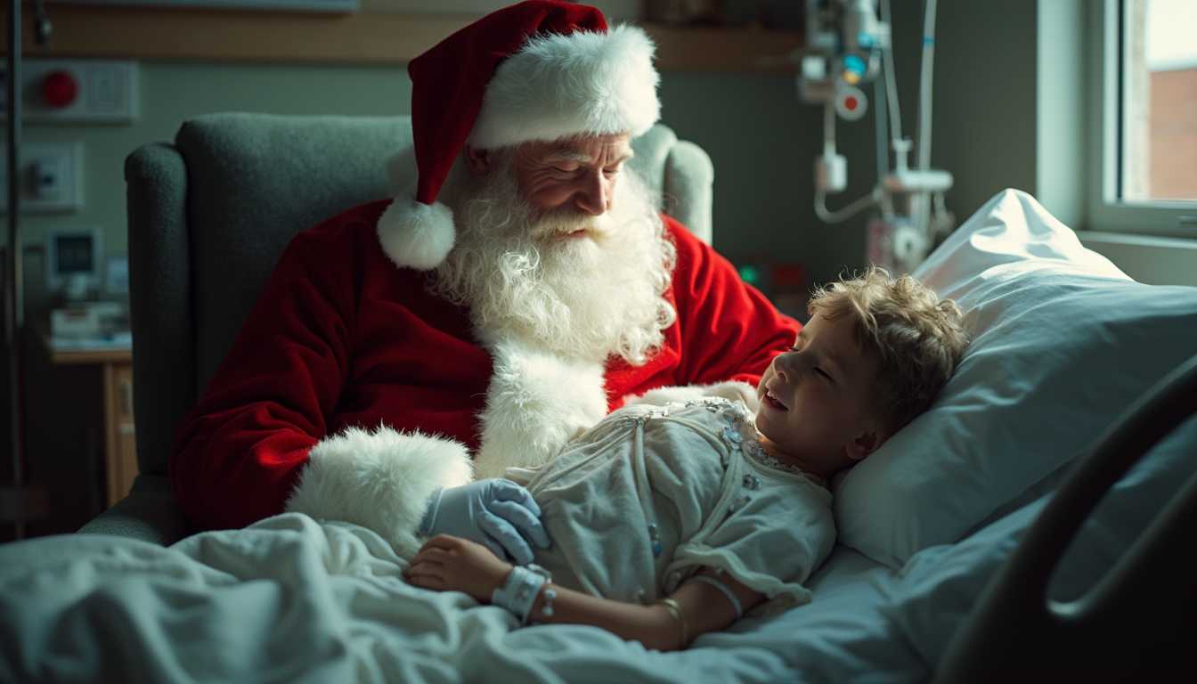 Santa's Hospital Visit
