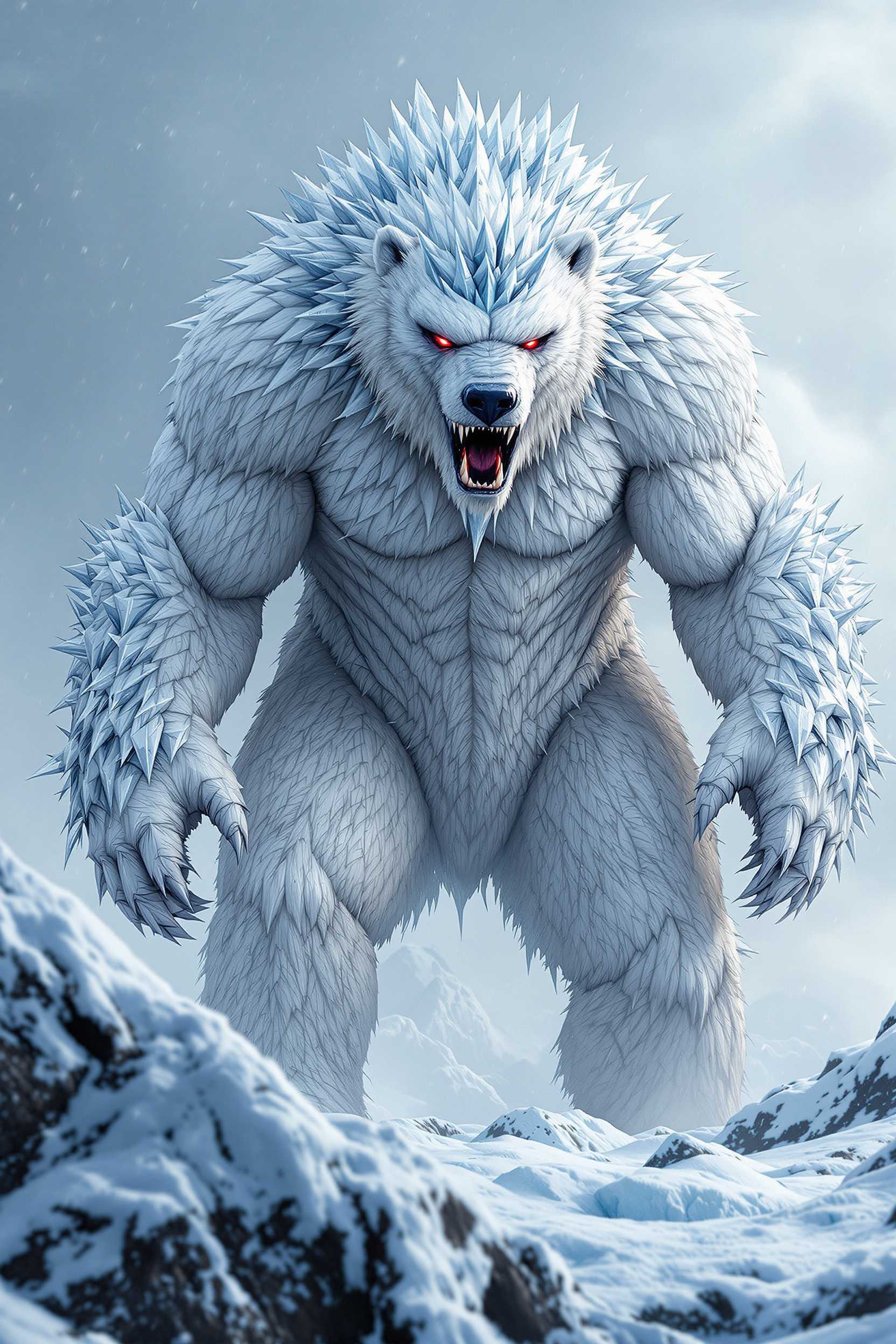Frozen Fury: The Ice Beast
