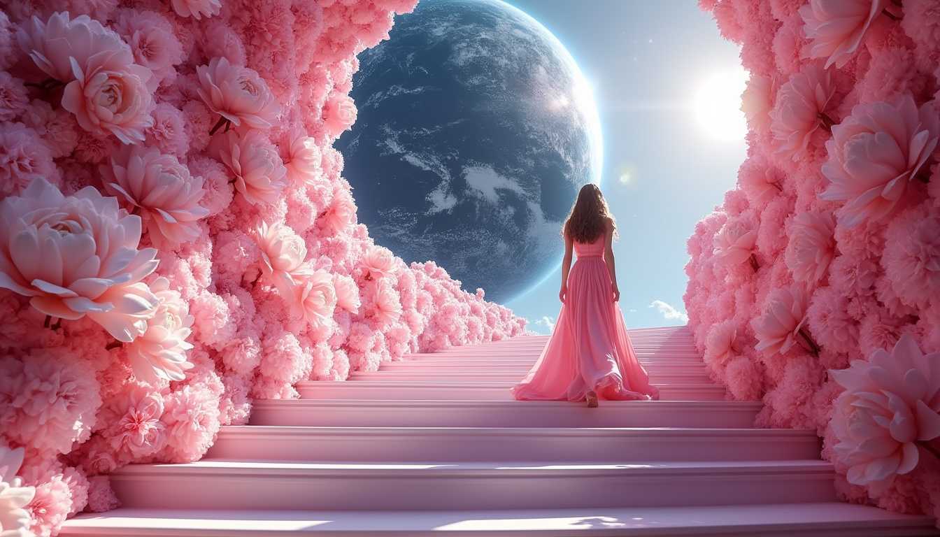 Journey Through the Floral Cosmos