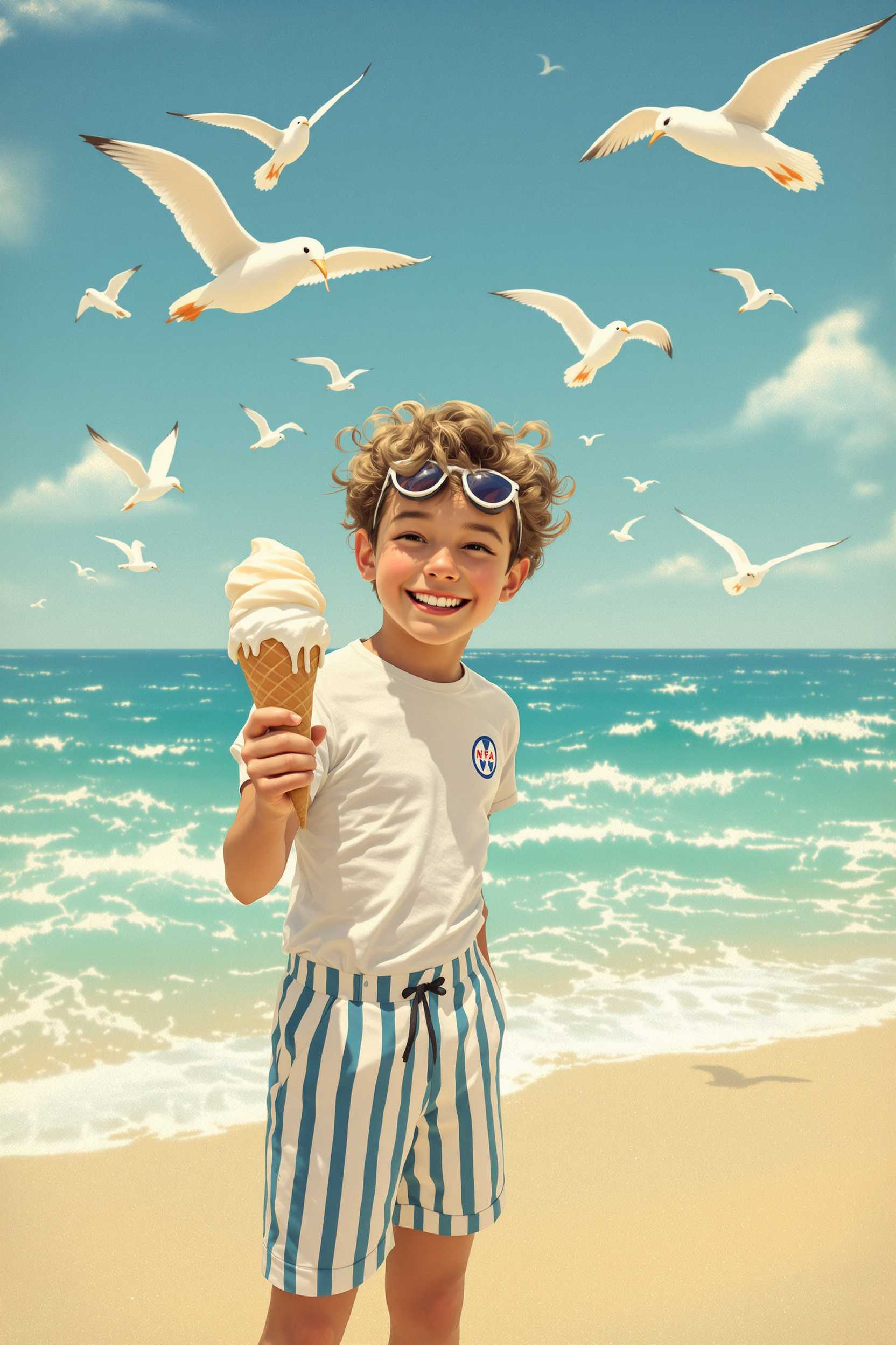 Summer Day at the Beach
