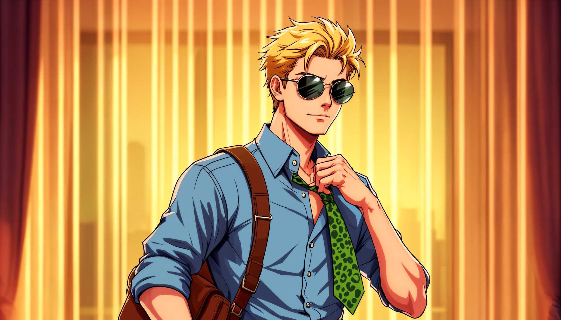 AI-generated image: masterpiece, best quality, highres, sharp image, more detail, Create an animestyle illustration of a