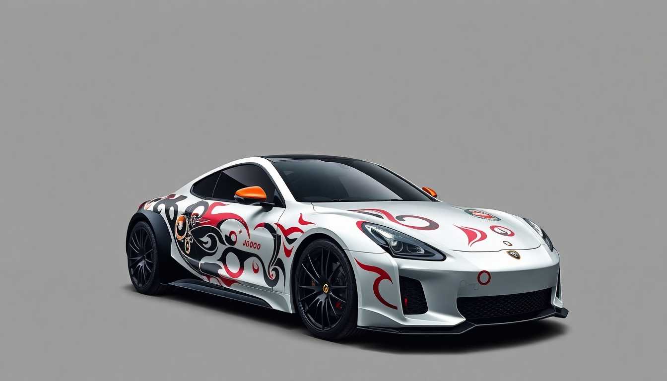 Dynamic Flame: The Ultimate Sports Car Design