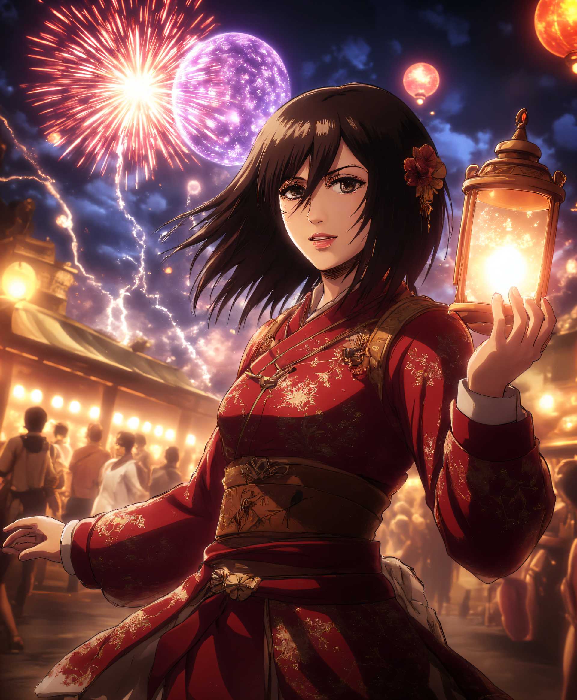 AI-generated image: anime