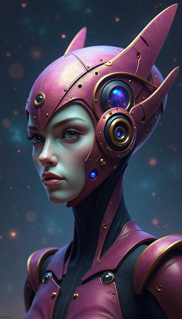 **Galactic Guardian: The Luminary Armor**