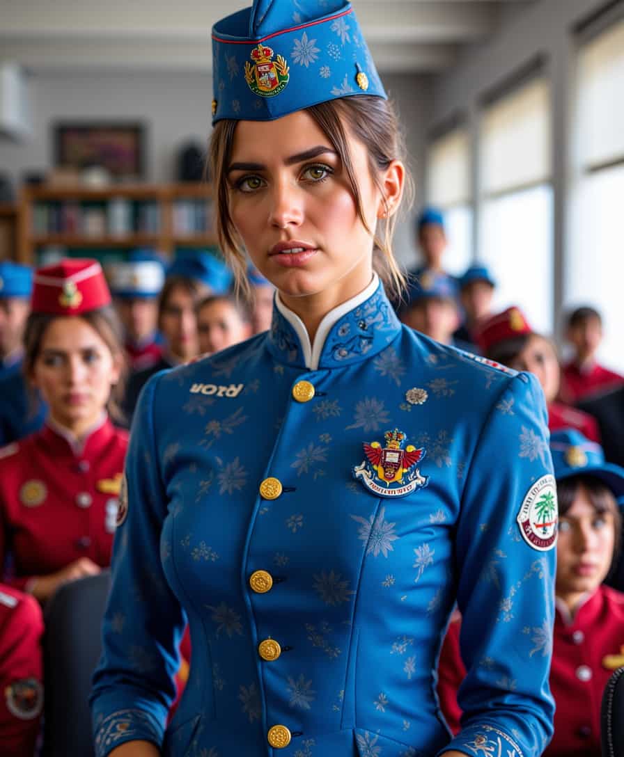 **Guardians in Uniform: A Formal Gathering**