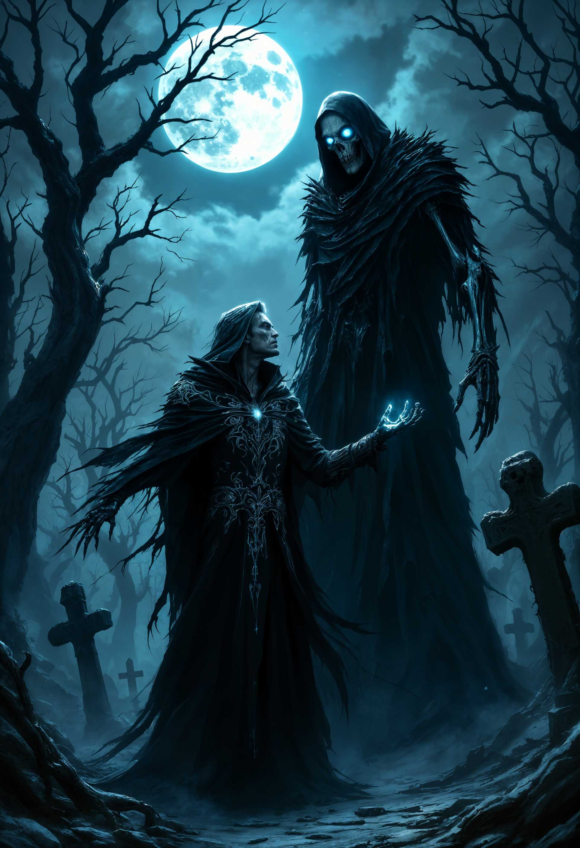 Guided by the Moon: A Haunting Duet