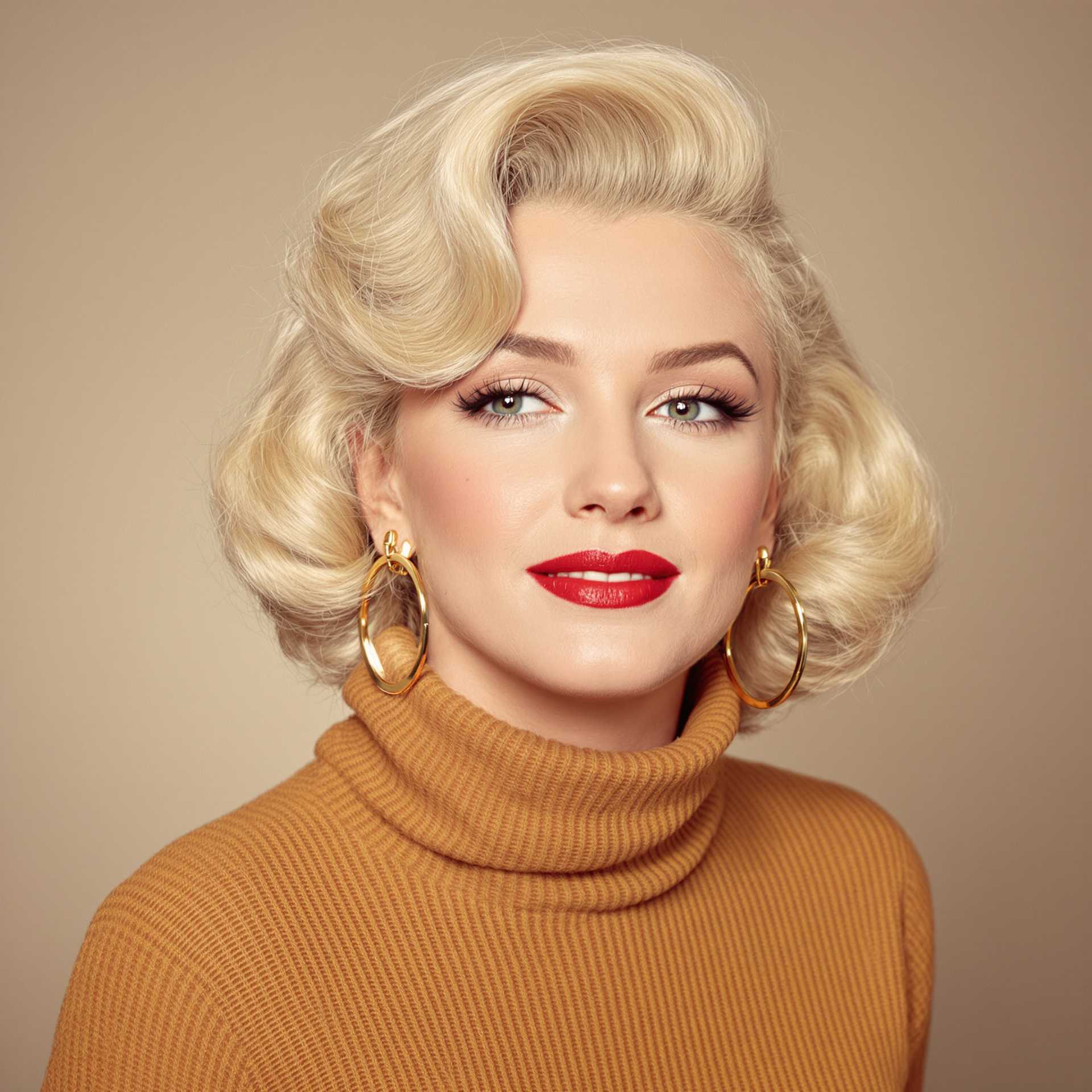 Retro Glamour: A Study in Timeless Elegance