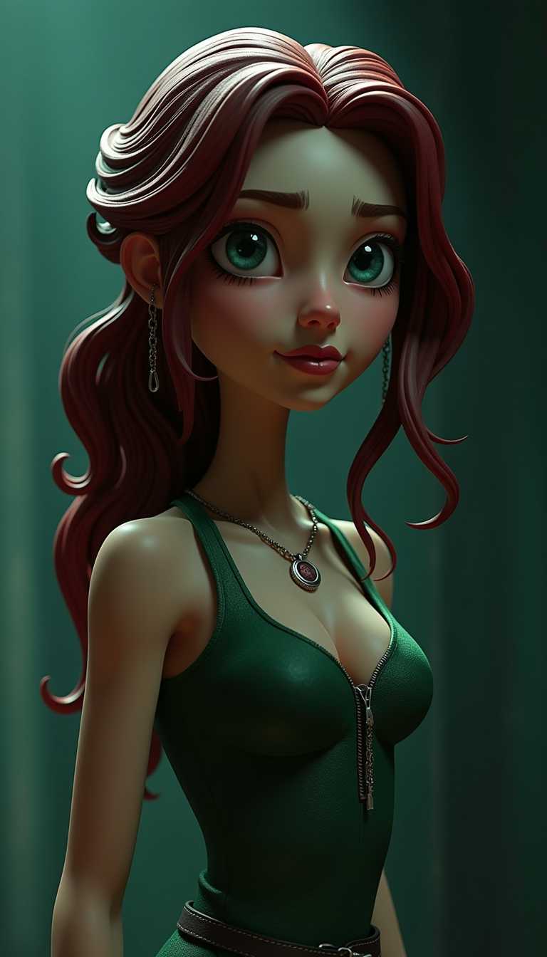 Claymation, dramatic lighting. Jessica's father is the creator of Janus and The Utopia Experiments, Philip Carvel. She was raised from the ages 4-10 by a man named Christos who taught her how to fight and survive. "Hyde" is not her birth name, but a name given to her by Christos.
