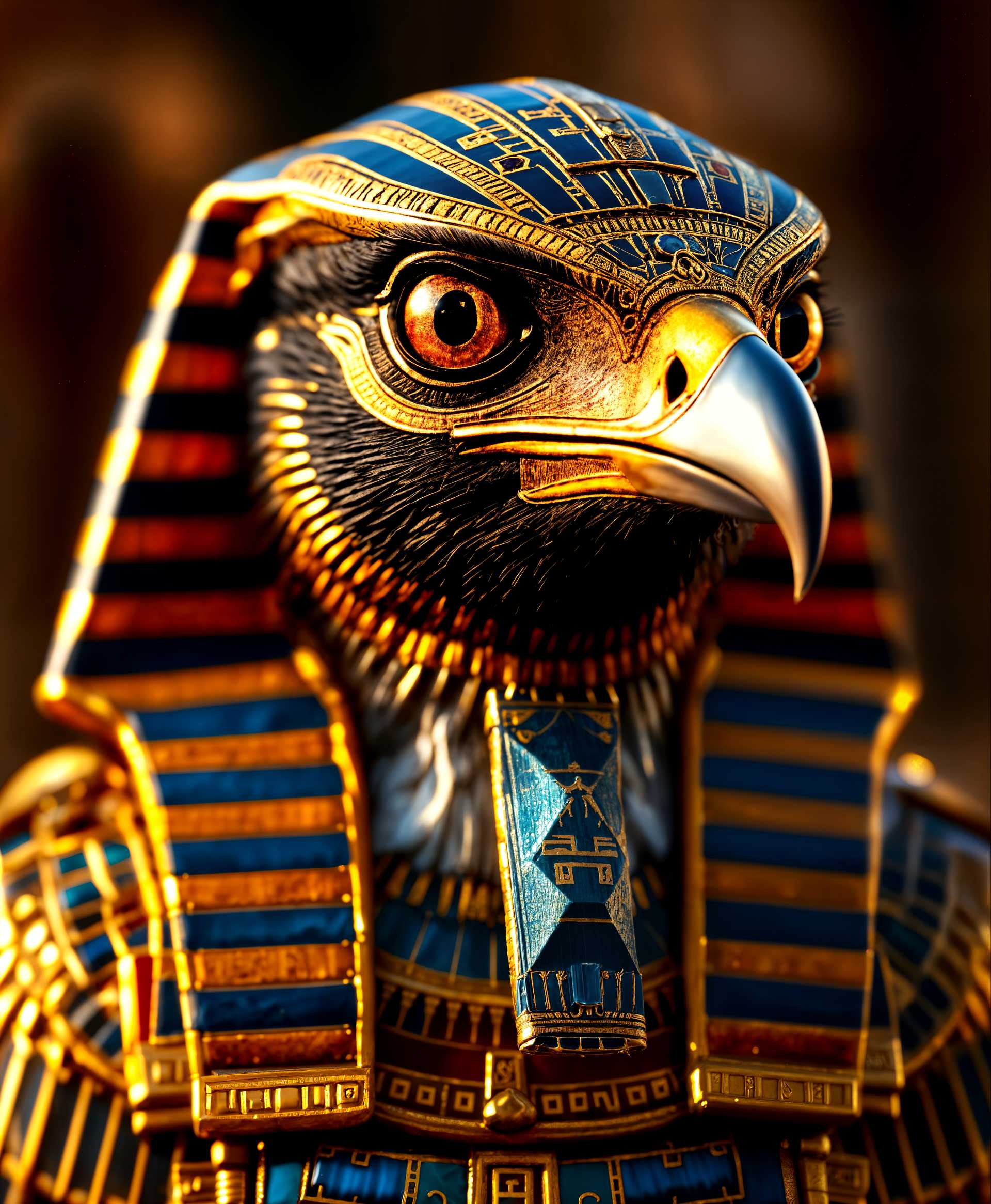 **Divine Falcon: The Majesty of Horus**