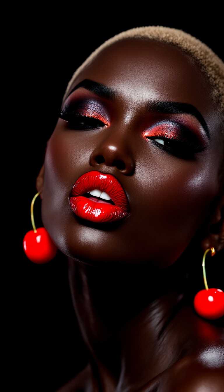 **Bold Beauty in Black**