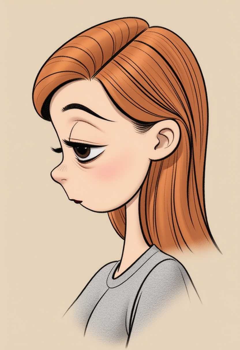 cartoon girl