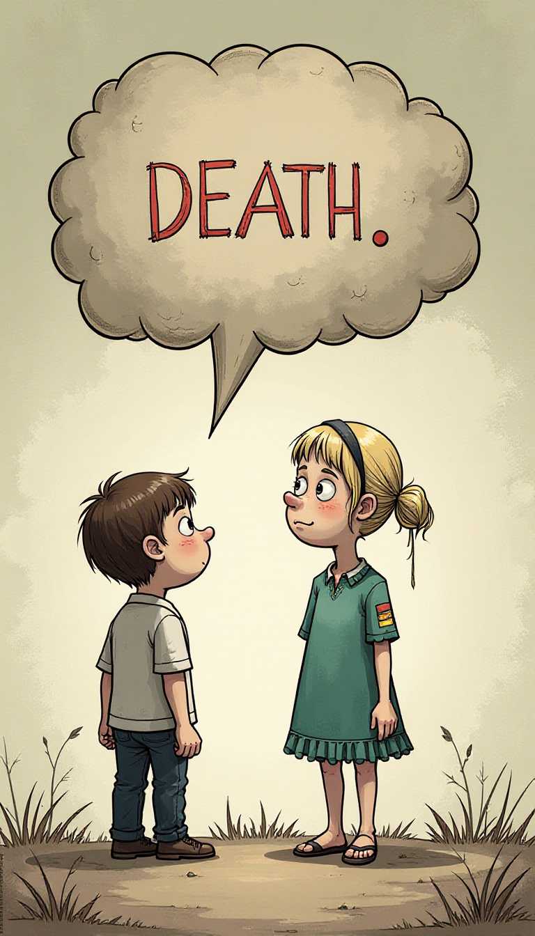 death by suggestion, cartoon
