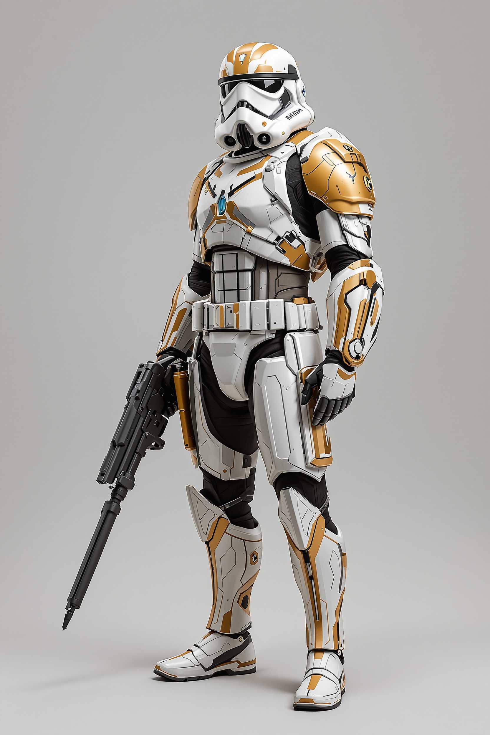 Futuristic Stormtrooper: Gold Edition
