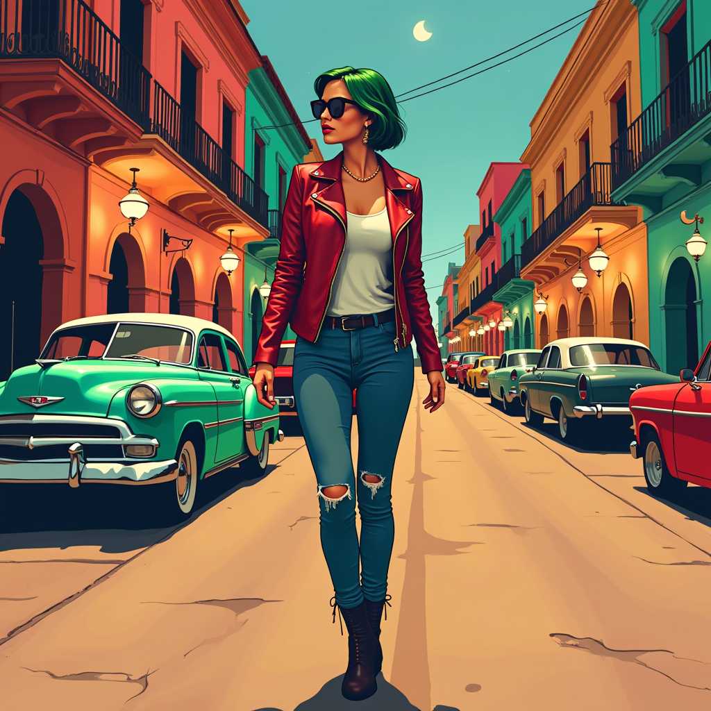 Retro Urban Stroll