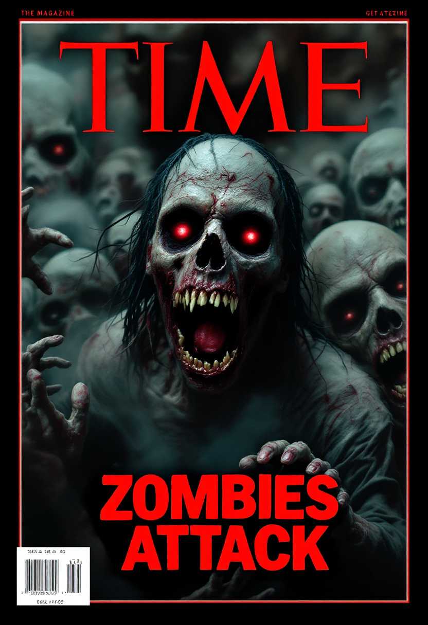 Zombies Attack: Time Magazine Cover