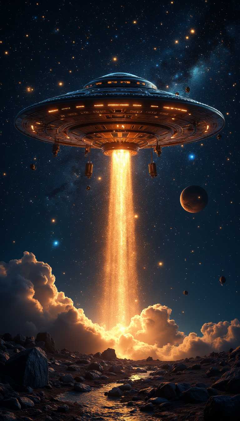 Descent of the Cosmic Vessel