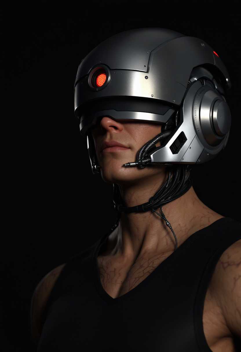 Futuristic Sentinel: The Guardian of Tomorrow