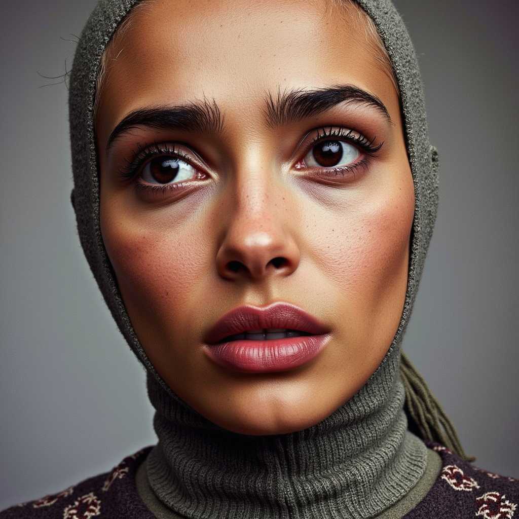 Elegance in Simplicity: A Portrait in Knitwear