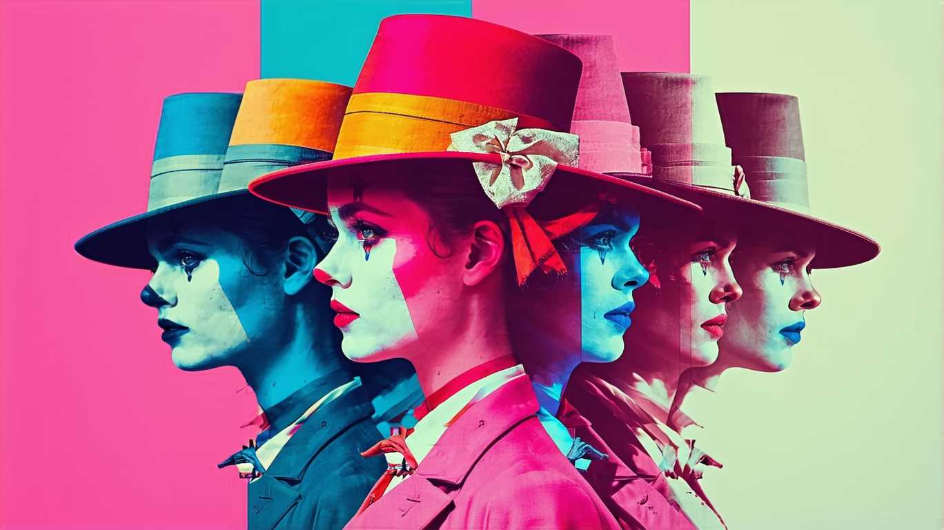 Eisenstein-style montage of the millinery NEC PC Engine GT, rendered in pastel-Harley Quinnpunk hues on Phase-Shifting Interferometry stock