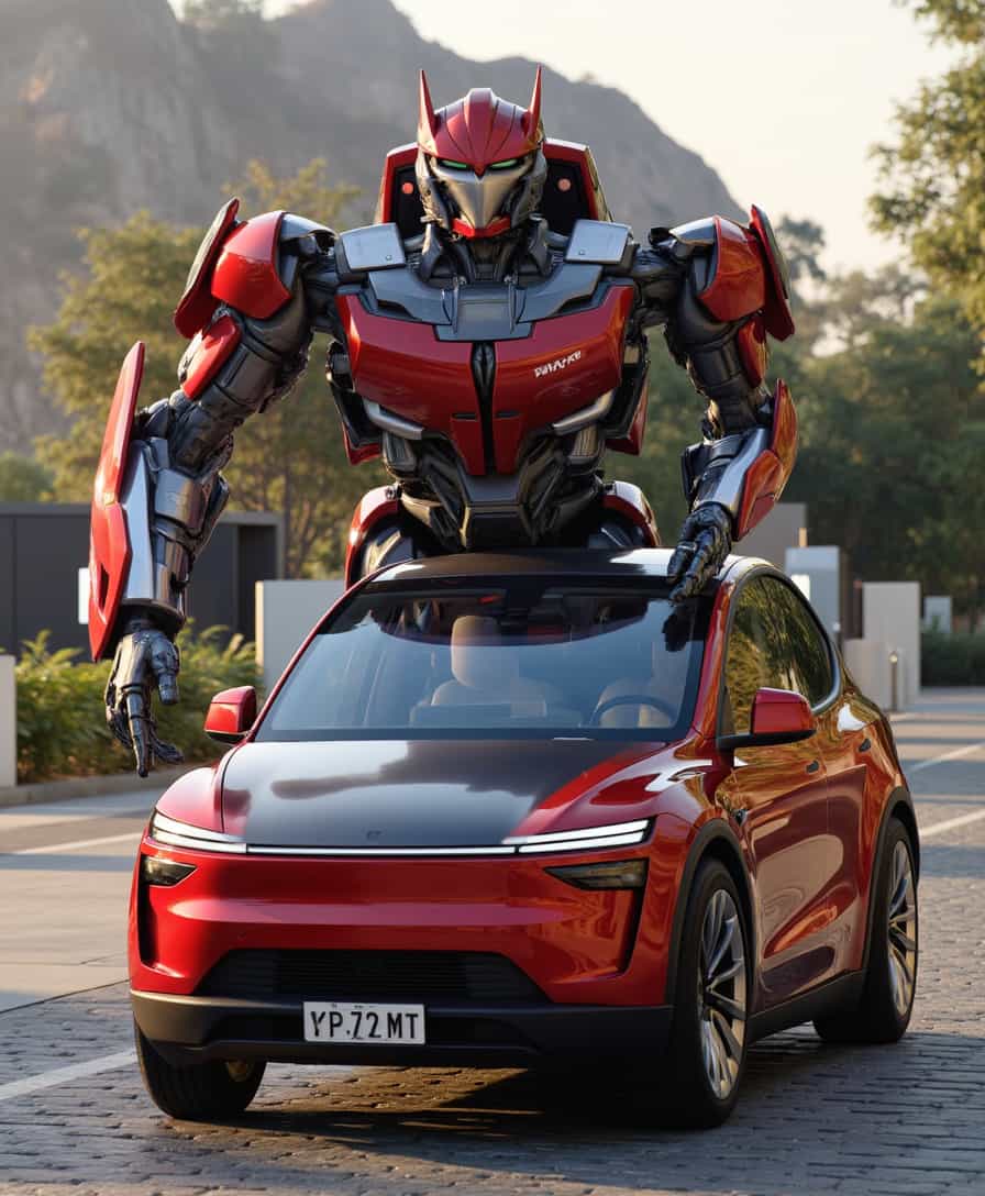 T3SLAMDLYJNP3R, A transformer using this car as a disguise