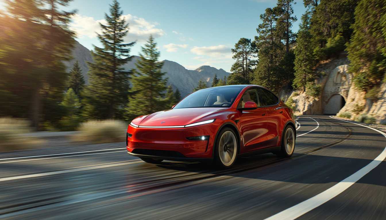 T3SLAMDLYJNP3R, driving on a road made out of circuit boards