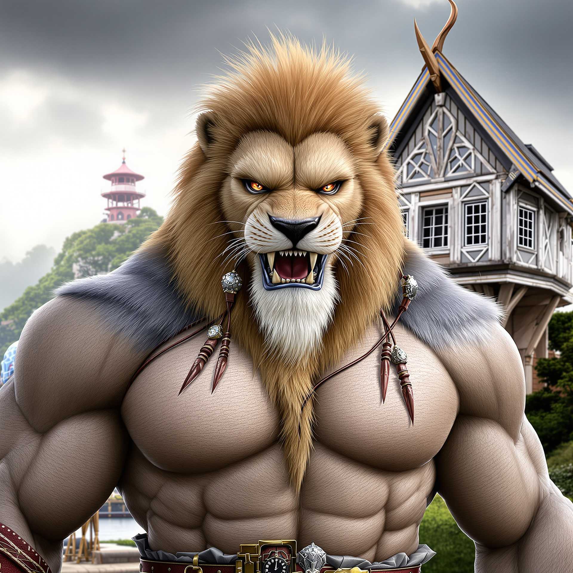Guardian of the Pagoda: The Lion Warrior