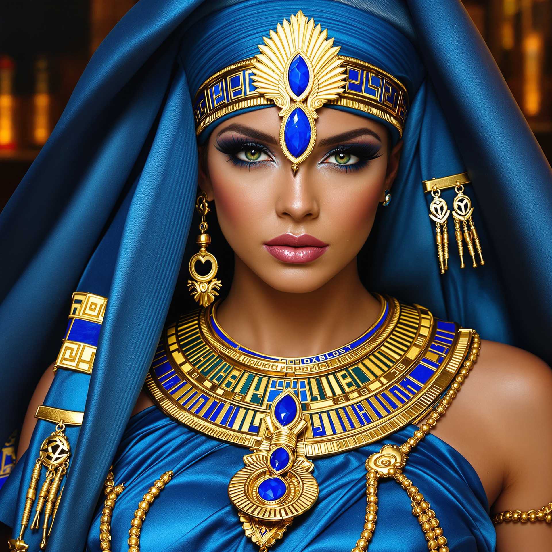 Egyptian Elegance: The Queen's Adornment