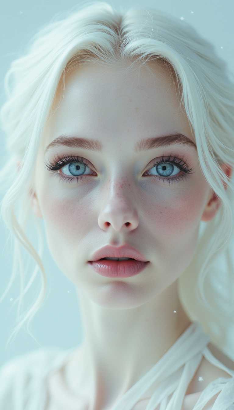 Ethereal Serenity: A Study in Light and Purity