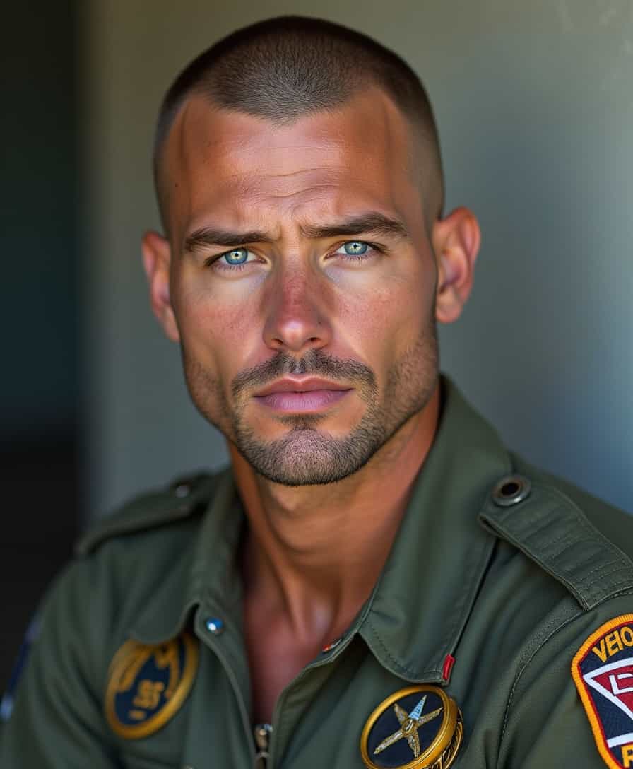 Portrait of a Military Aviator