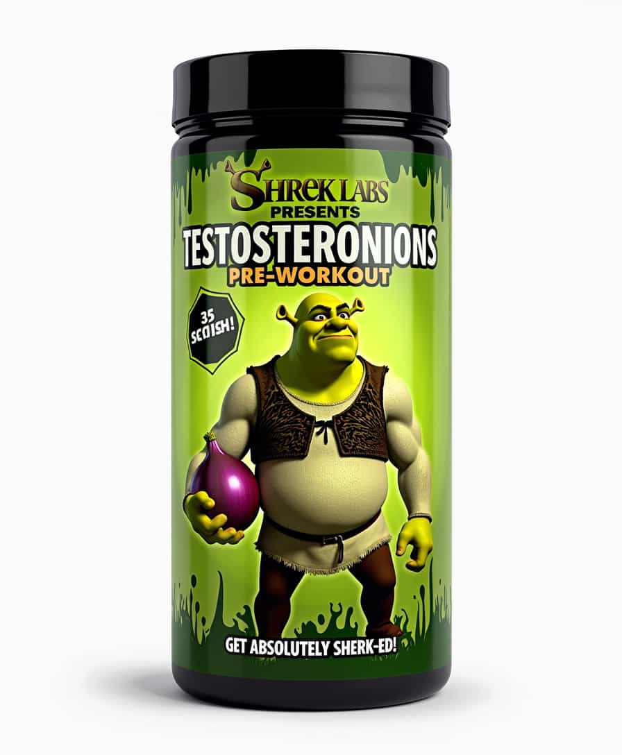 Shrek Labs Testosteronions Pre-Workout Supplement