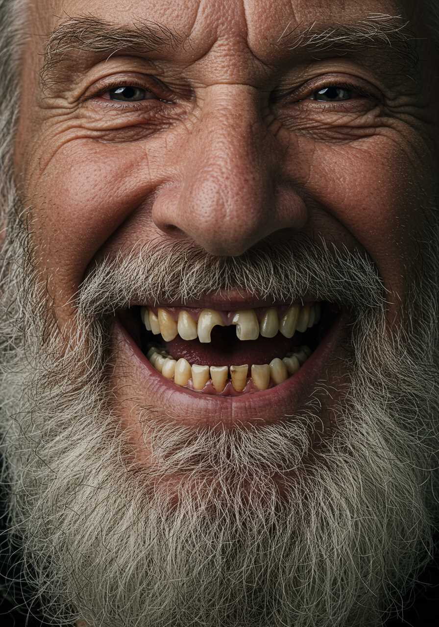 Unfiltered Joy: A Close-Up Portrait of Resilience