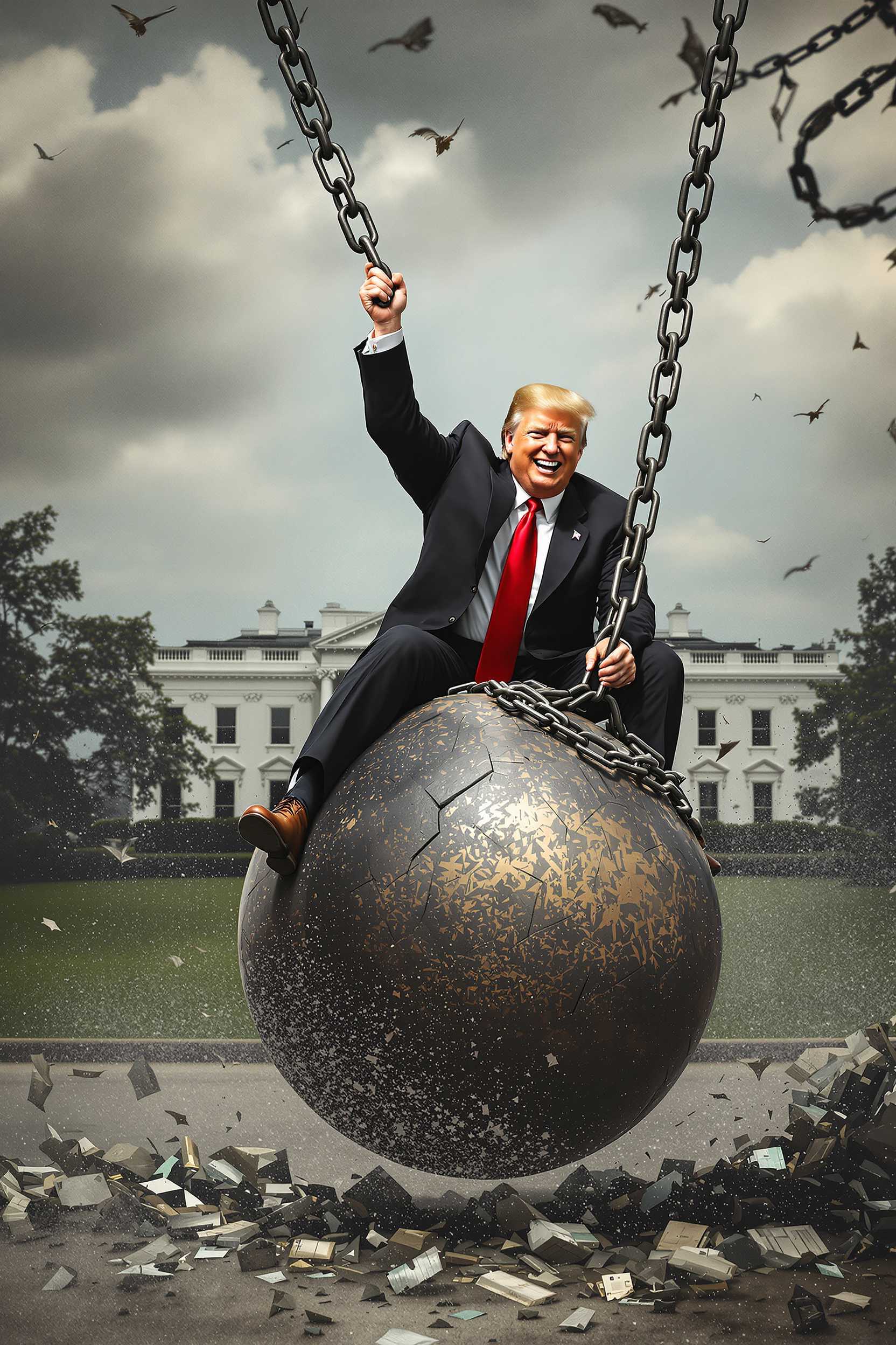 Wrecking Ball at the White House