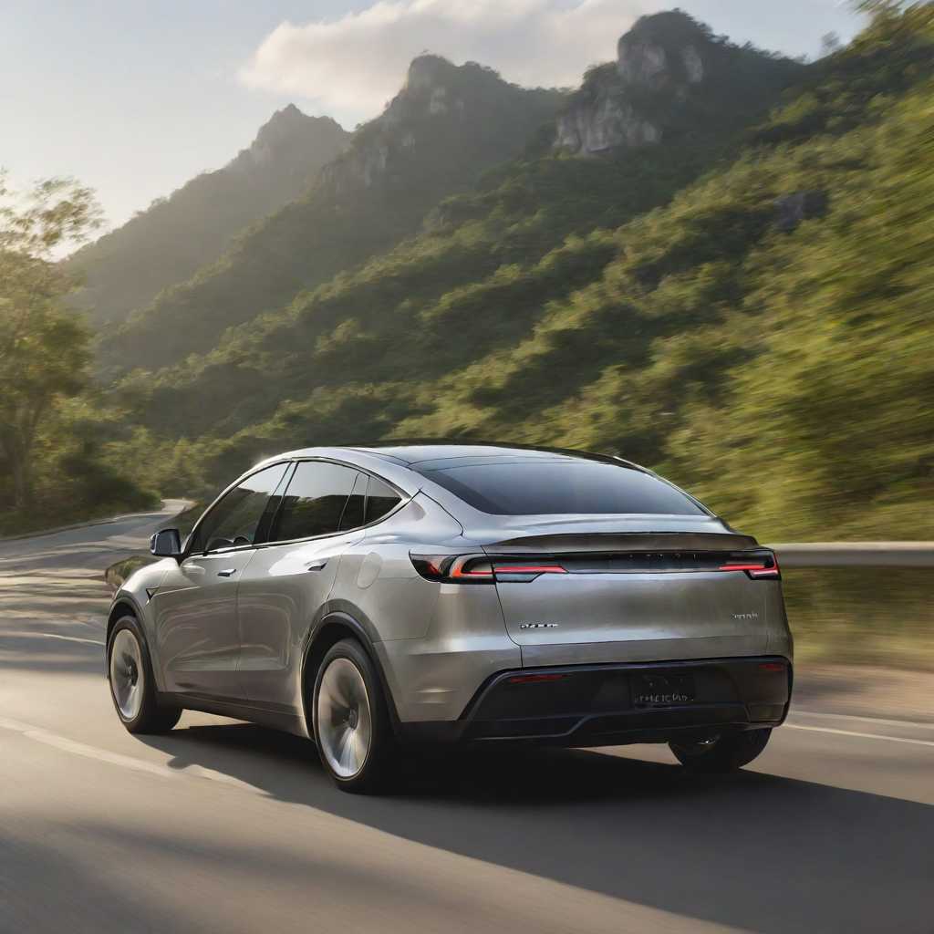 Electric Drive Through Mountain Pass