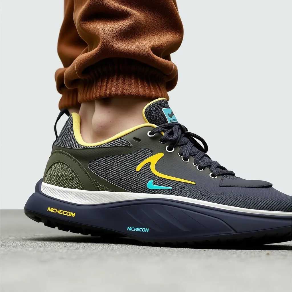 a man wearing these style shoes