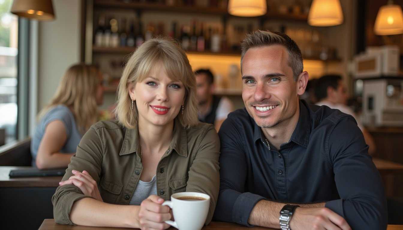 Relaxing Moments at the Café