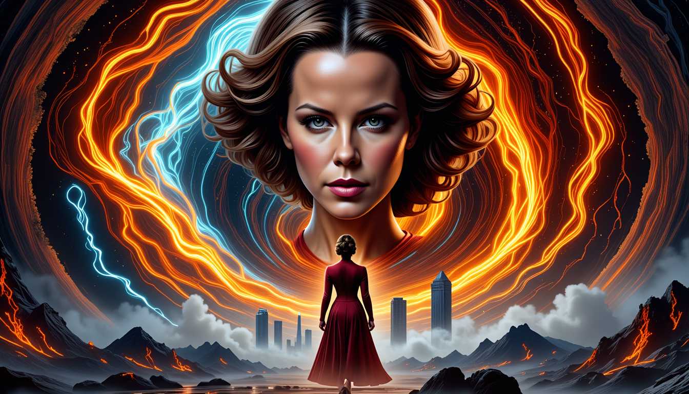 Kate-LoRa-Zip, FantasyWomanLoRa, A View to the infinity, a Woman with a face who looks like a fusion between Amy Adams, Gal Gedot and Kate Bakinsale, full body view, Shows emotions, Artwork "Emotions distort reality", a twighlight mood, some bright lights, intricate artwork masterpiece, ominous, matte painting movie poster, golden ratio, trending on cgsociety, intricate, epic, trending on artstation, by artgerm, and beksinski, highly detailed, vibrant, production cinematic character render, ultra high quality model, close up portrait photo by Annie Leibovitz, film, studio lighting, detailed skin, ultra realistic, bokeh, sharp features, close up portrait photo by Annie Leibovitz, film, studio lighting, detailed skin, ultra realistic, bokeh, sharp Features