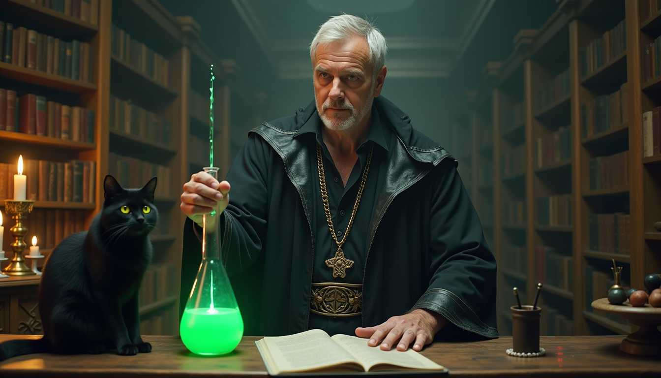 Alchemist in the Library