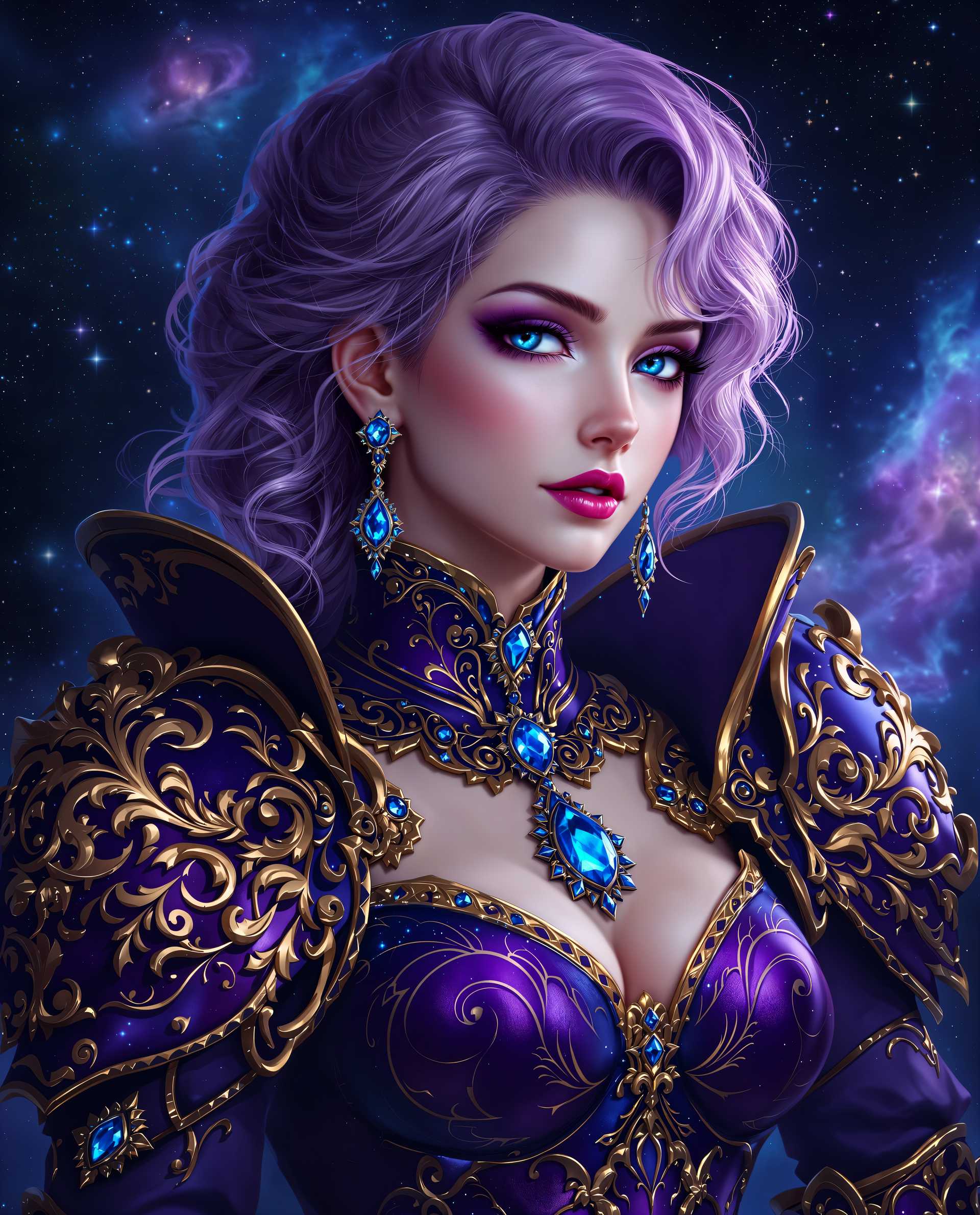 Galactic Guardian in Ornate Armor
