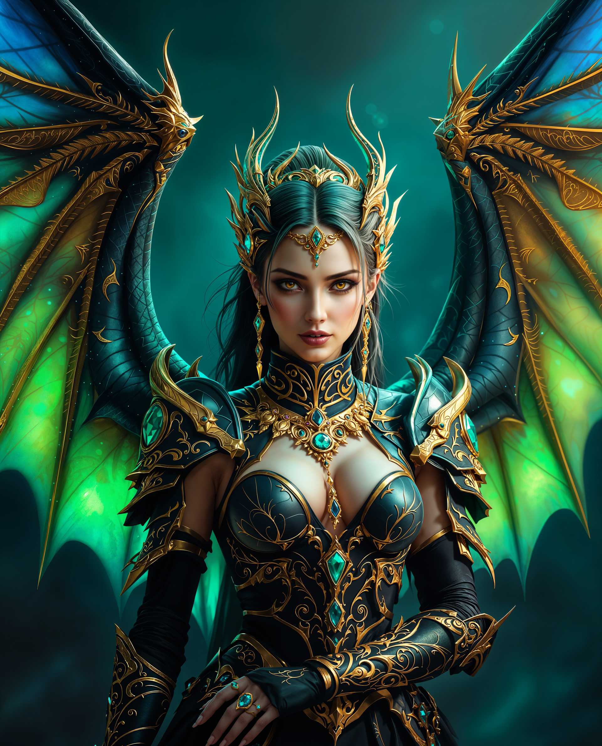 **Dragon Queen: Guardian of the Enchanted Realm**