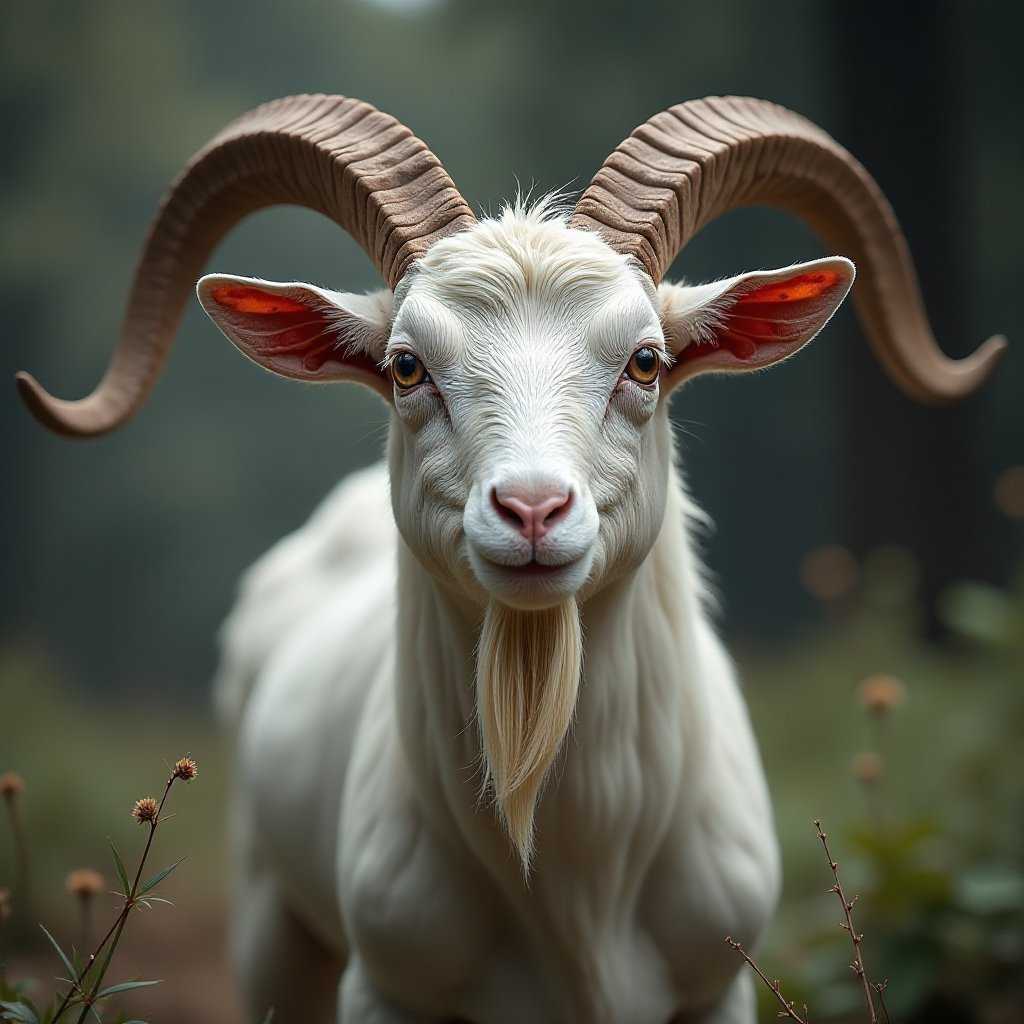 a goat daemon