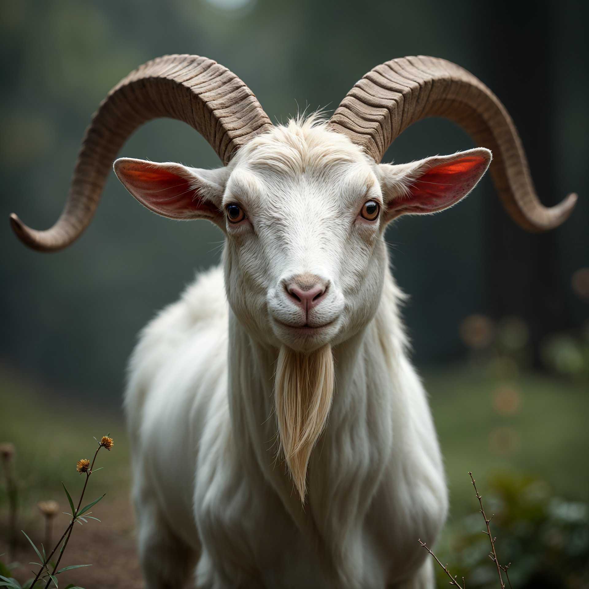 a goat daemon