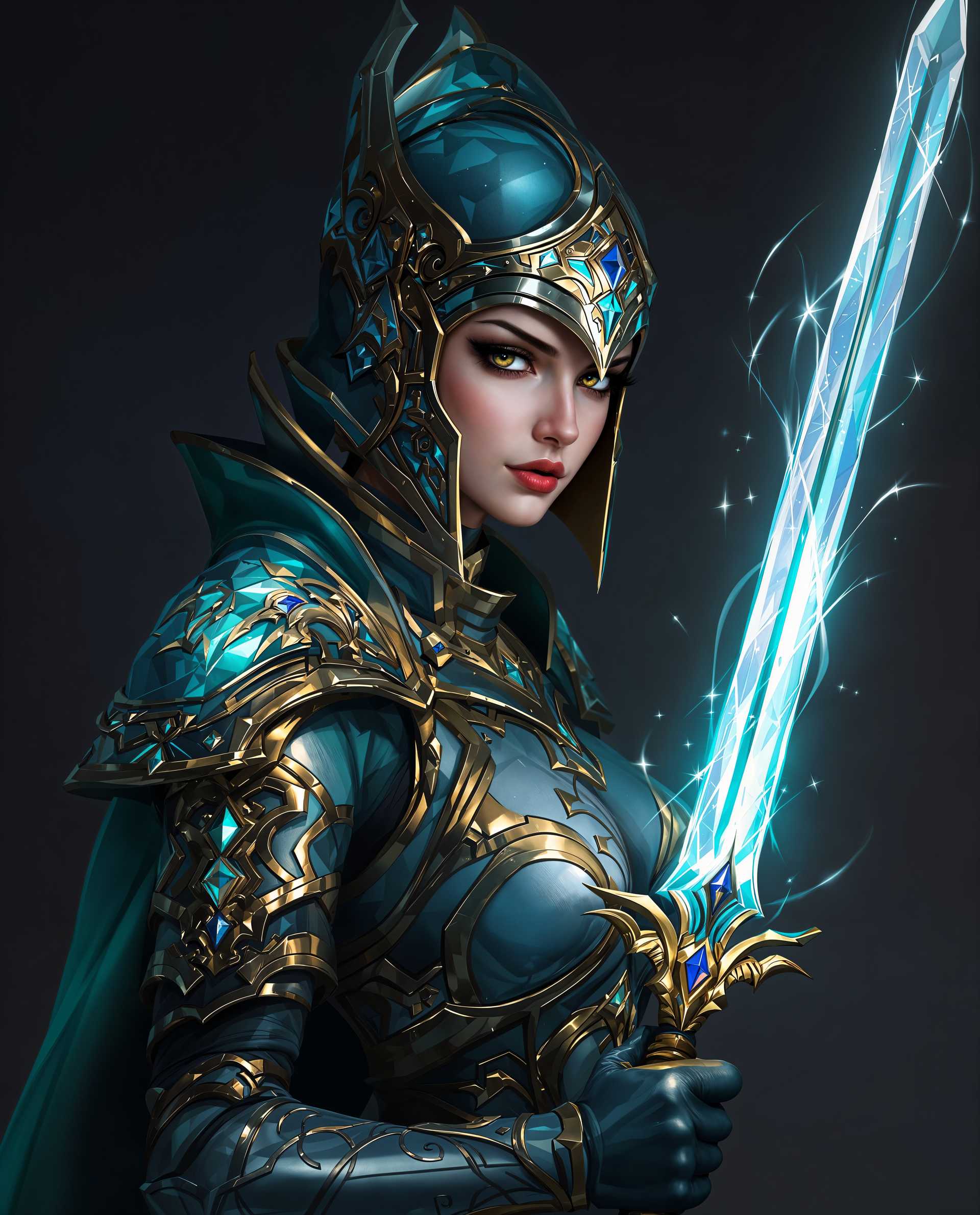 **Warrior of the Crystal Blade**