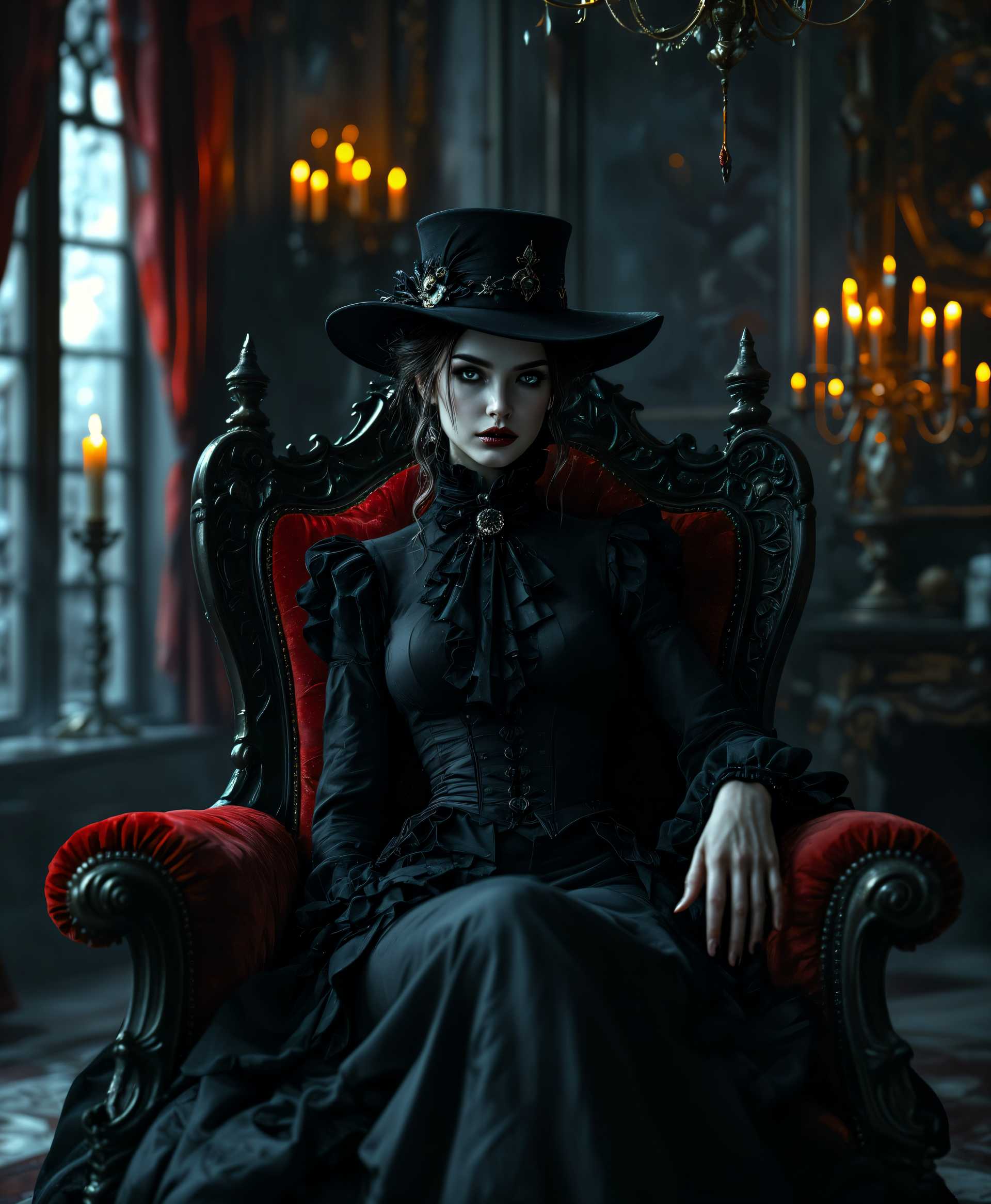 Gothic Elegance: A Victorian Mystery