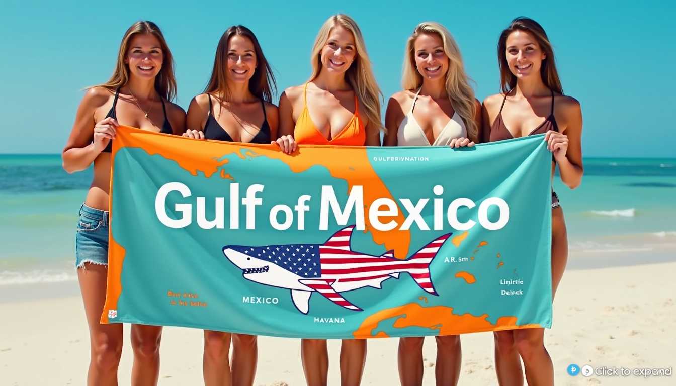 Beach Towel Promotion on a Sunny Beach