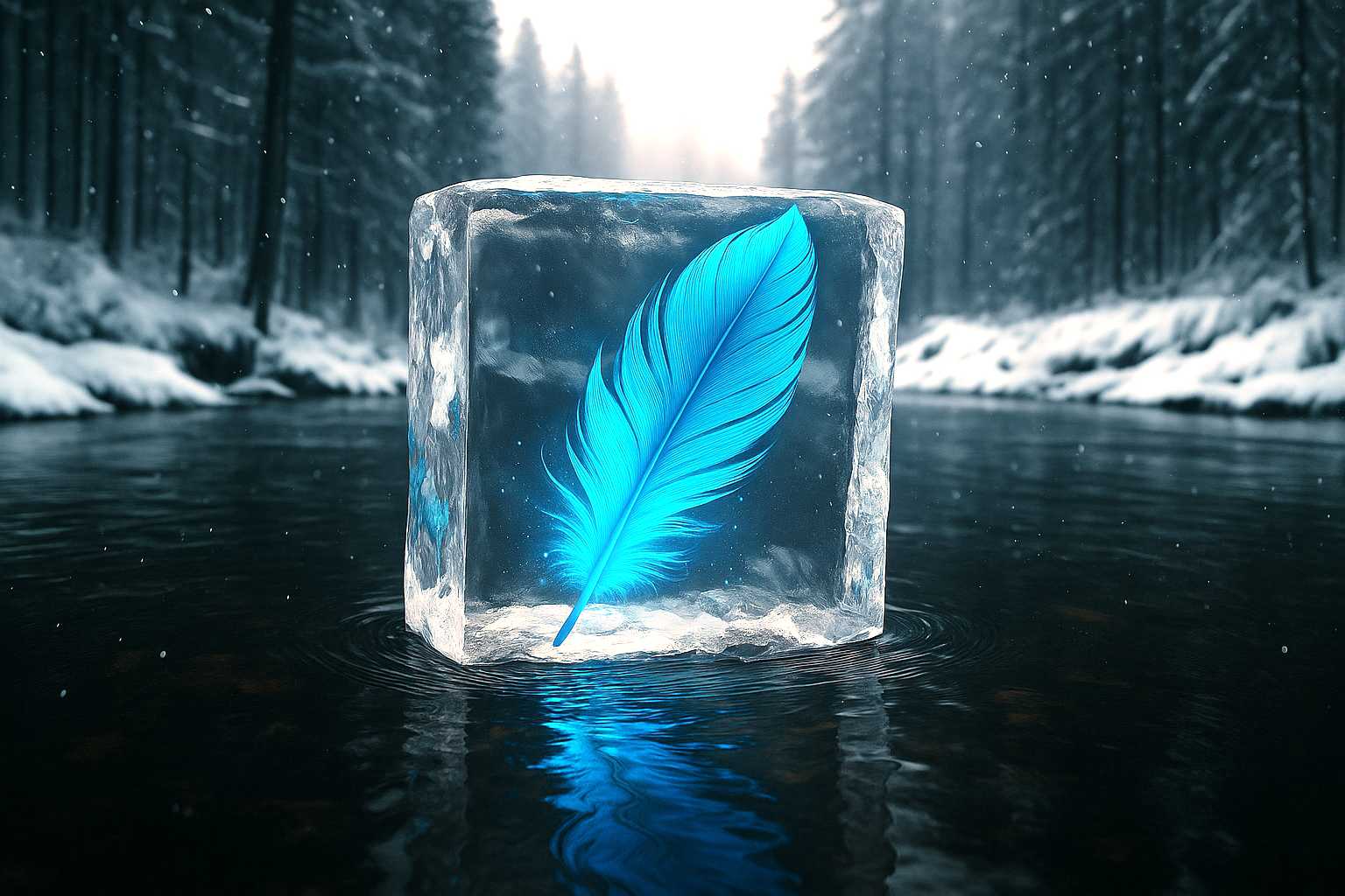 make the feather blue (edit)