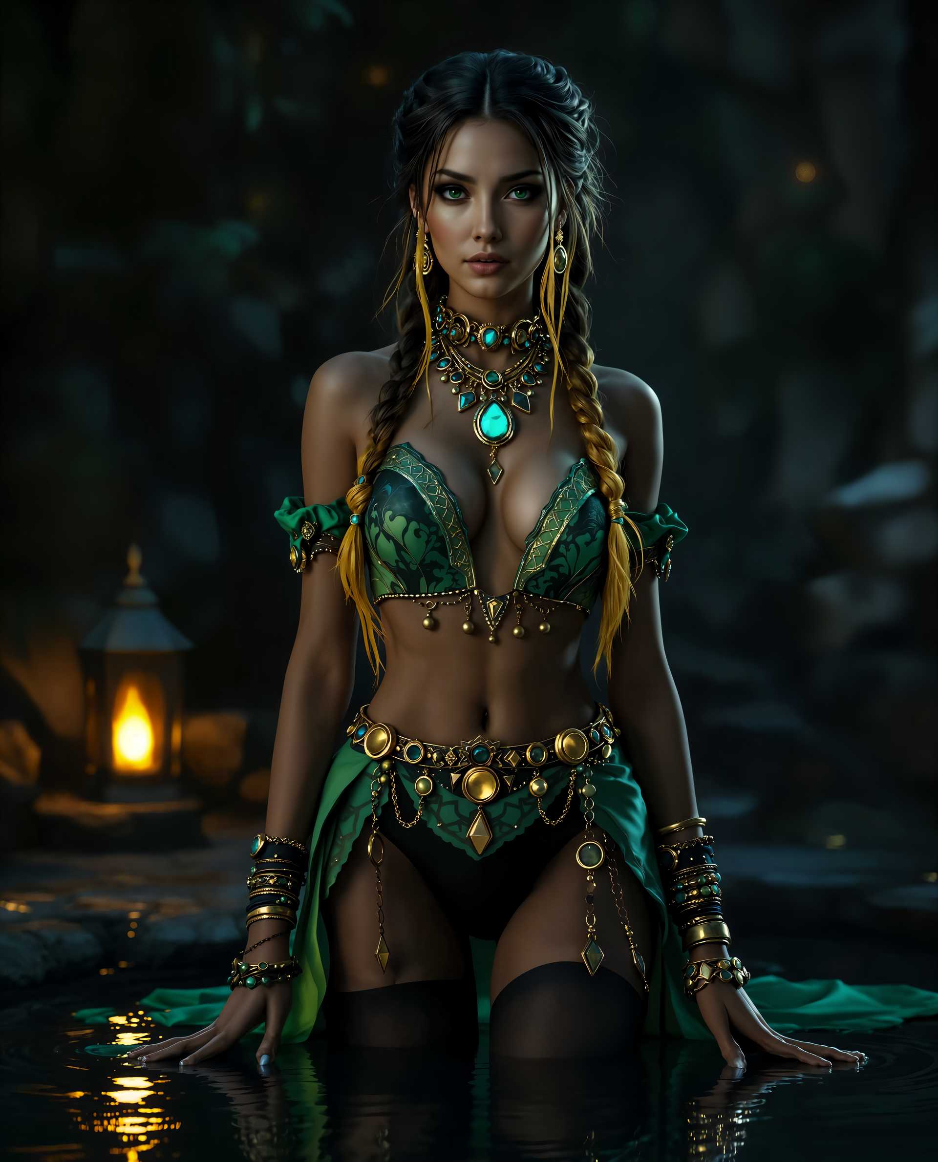 **Enchantress by the Lantern**