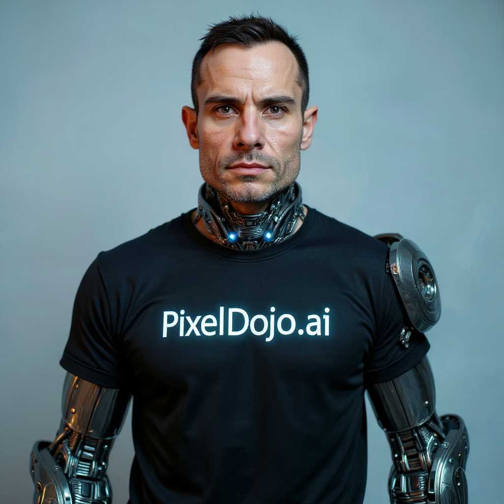 AI-generated image: Portrait series with neutral background