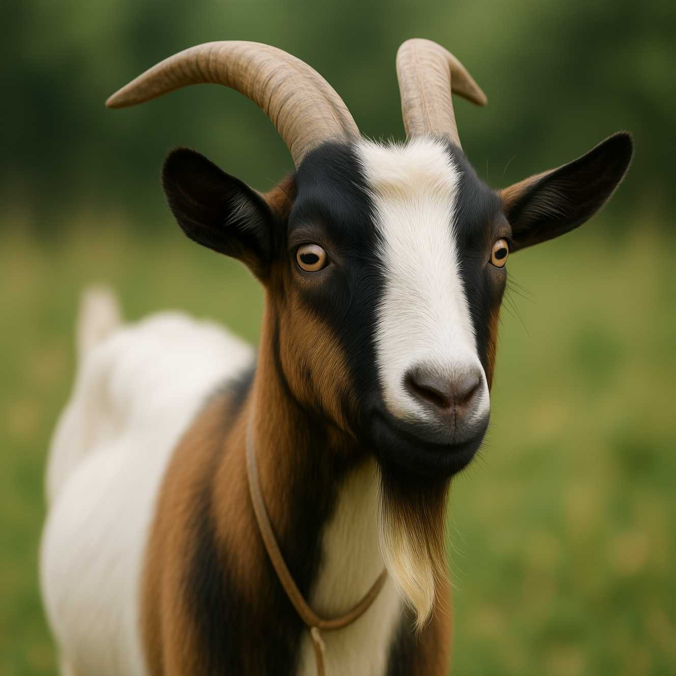 a goat