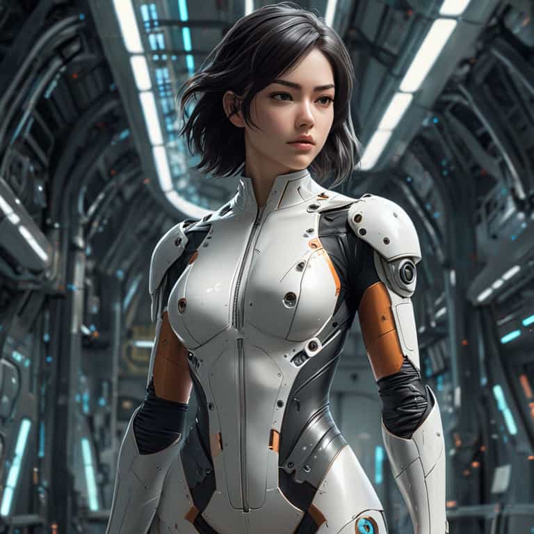Advanced Armor A Glimpse into the Future of Female Cybernet…