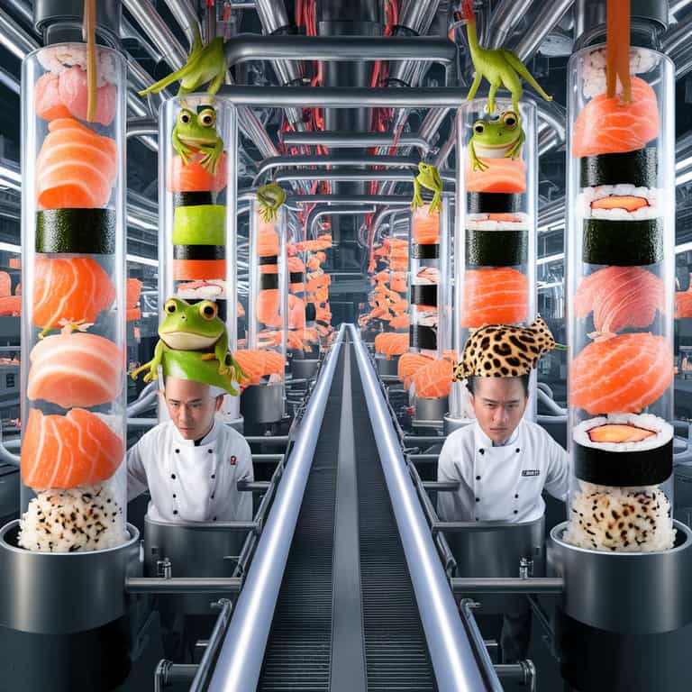 Surreal Sushi Factory